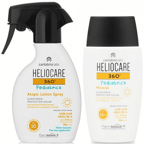 Imagen de Heliocare 360 Pediatrics SPF50 Spray y Mineral para Piel en OfertitasTOP