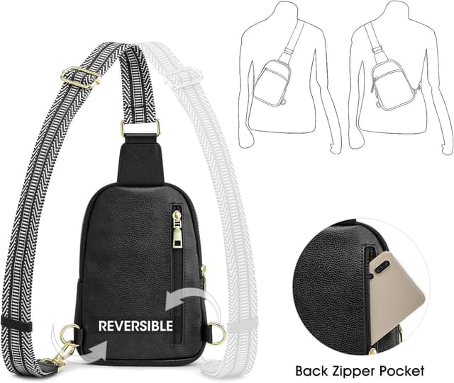 Thumbnail 6 de Kattee sac banane cuir 22,5 cm