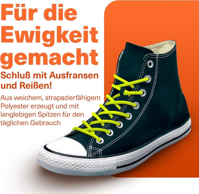 Thumbnail 1 de TBOC Schnürsenkel Rund Schuhbänder 90–140 cm