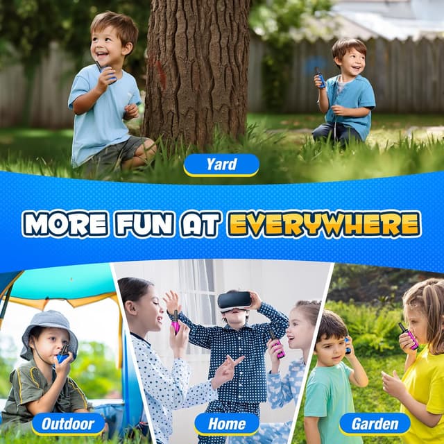 Detalle de EUTOYZ Walkie Talkies 81 g Kids Long Range