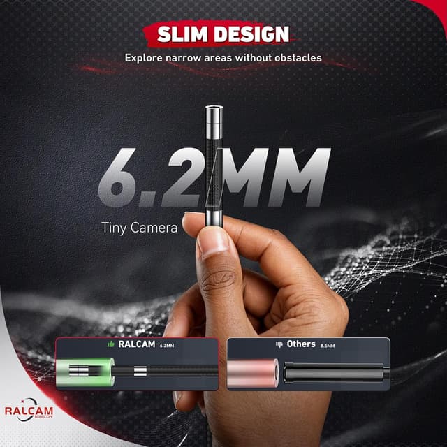 Thumbnail 3 de Ralcam Telecamera Endoscopica 4,3"