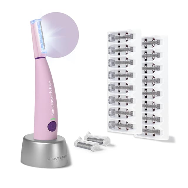 Imagen de Michael Todd Beauty Sonicsmooth Pro+ Dermaplaning Razor for Women 16 Blades en OfertitasTOP