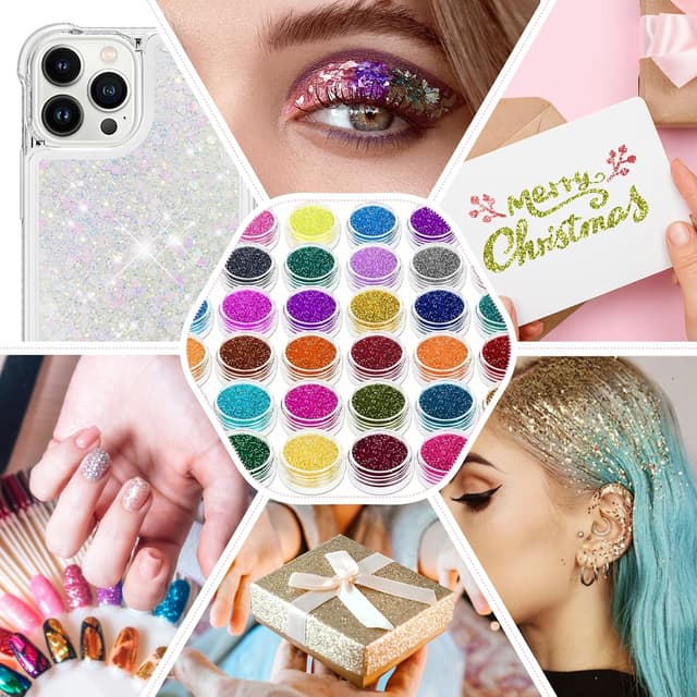 Thumbnail 4 de Glitzer Tattoo Set für Kinder 36 Farben