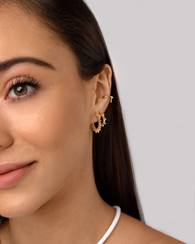 Thumbnail 3 de SINGULARU Pebbles Sun boucles d'oreilles 2,2 cm đ