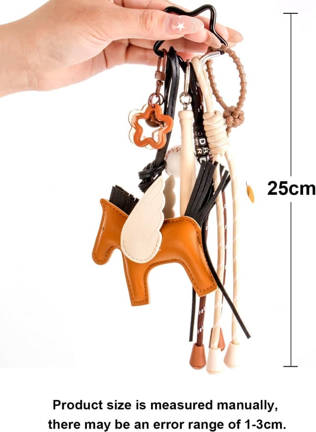 Thumbnail 6 de Georgie Porgy bag charms keychains set – polyester hanging handbag & backpack accessories