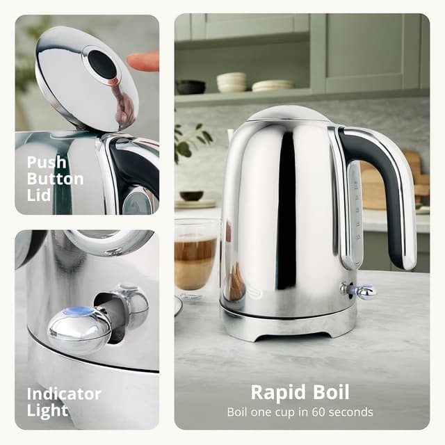 Thumbnail 2 de Swan SK19026SS Solace Cordless Kettle