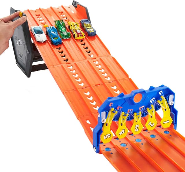 Detalle 2 de Hot Wheels Rollout Raceway Trackset für 4+
