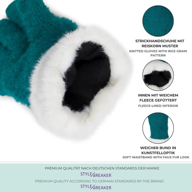 Thumbnail 2 de styleBREAKER 09010040 Gants d'hiver femme