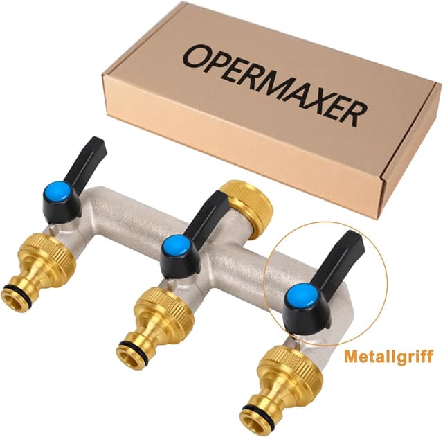 Thumbnail 6 de OPERMAXER 3-Wege Wasserverteiler 3/4 Zoll