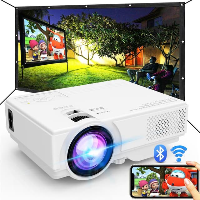 Imagen de Mini WiFi Bluetooth Projector 1080P 📽 en OfertitasTOP