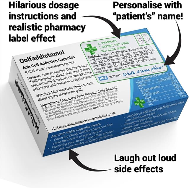 Detalle 2 de KadoBox GolfAddictamol Jelly Beans 50 g