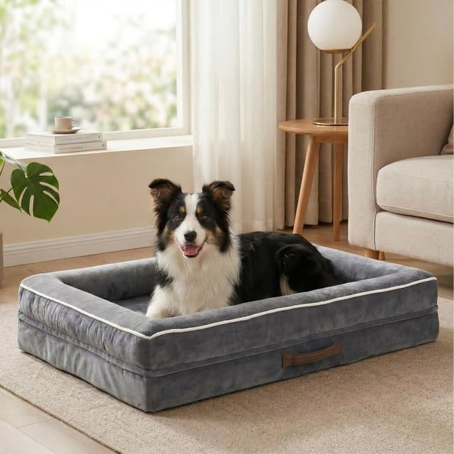 Detalle de Renvix Large Orthopedic Dog Bed 91x61x18cm