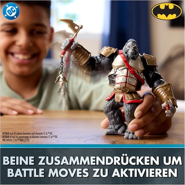 Detalle de DC Comics Batman Ninja Gorilla Grodd Deluxe Action-Figur (15 cm) mit Battle Moves