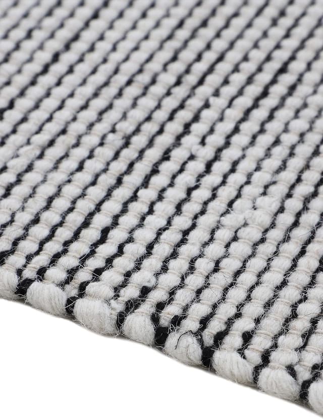 Thumbnail 4 de CarpetFine Alfombra Moderna Mona Negro/Blanco 200x290 cm 🖤🤍