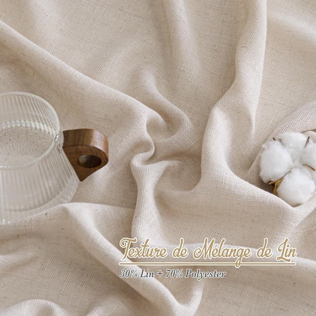 Thumbnail 4 de PONY DANCE Vorhang Leinen Natur 2er Set