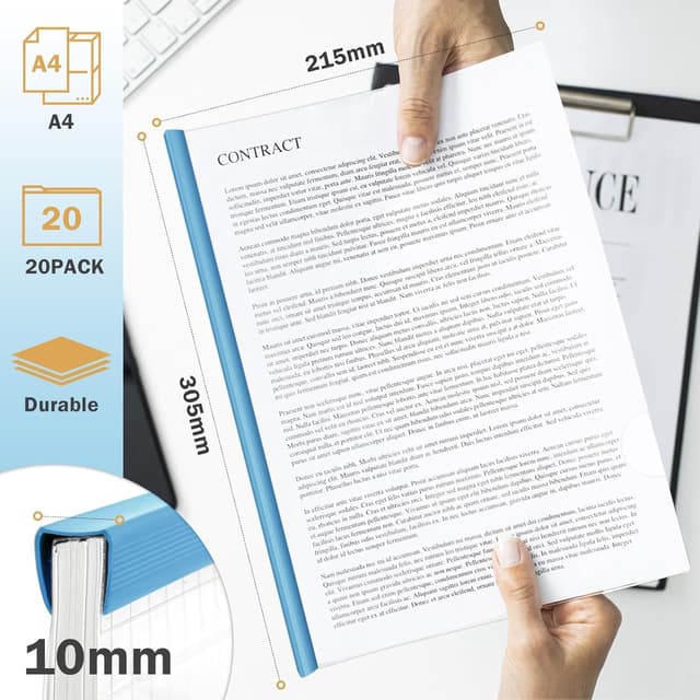 Detalle 2 de CC ODDHOME Rilegatura A4 10 mm 90 fogli