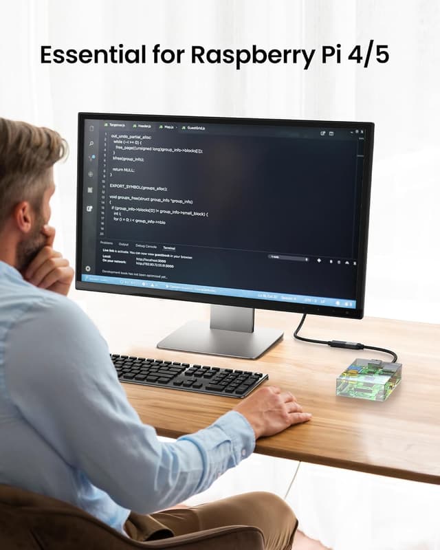 Thumbnail 3 de Silkland Micro HDMI to HDMI 2.1 Adapter 8K