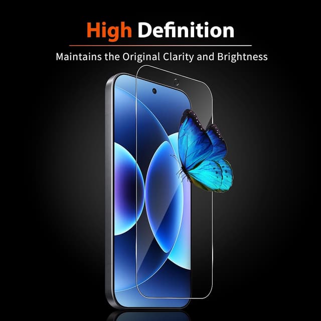 Detalle 2 de LiiLaa Hydrogel Displayschutzfolie für Xiaomi 17/17 Pro (2 Stück) mit Positionierhilfe