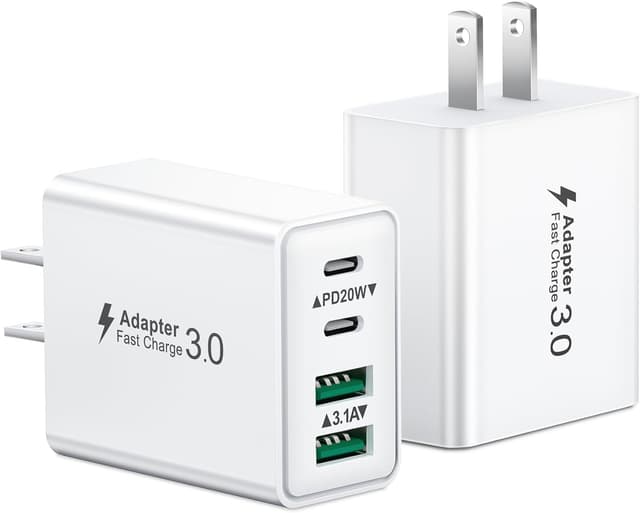 Detalle de 2-Pack 40W USB-C Charger Block ⚡