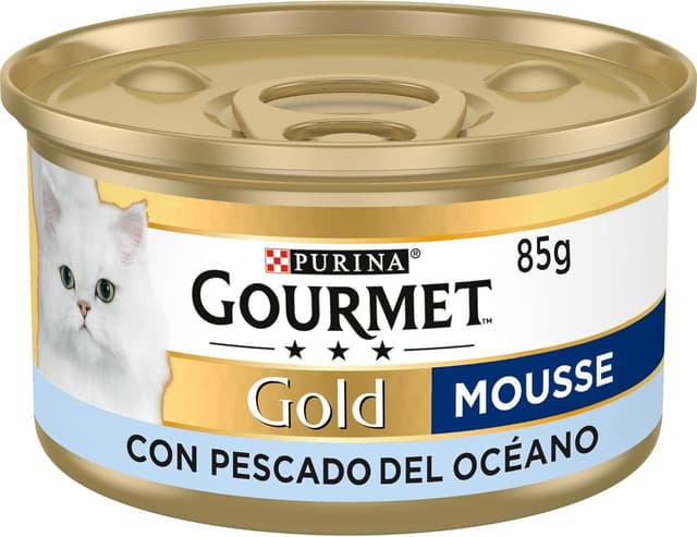 Detalle de GOURMET Gold Mousse, Alimentación Húmeda para Gato 🐱, 24 Latas