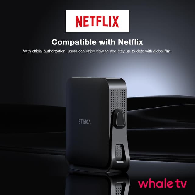 Detalle 2 de VOPLLS Thinnest Smart Mini Projector 1.81-inch