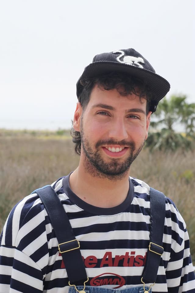 Detalle 2 de Surf Monkey berretto da baseball in velluto con visiera piatta snapback (taglia unica)