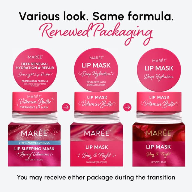 Detalle 2 de MAREE Lip Mask Overnight