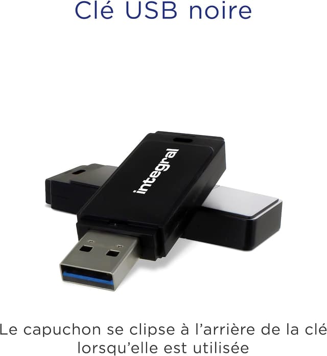 Detalle 2 de Integral INFD64GBBLK clé USB 64 Go