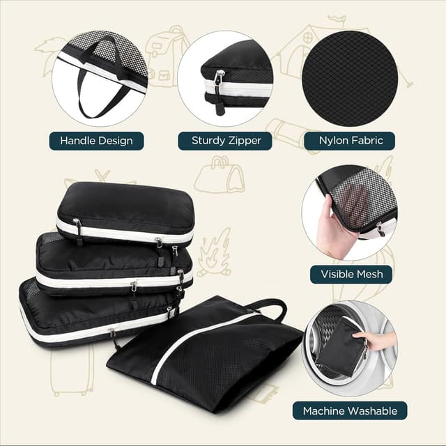 Thumbnail 3 de Cozary Sacs Compression Double Sided 4 Set