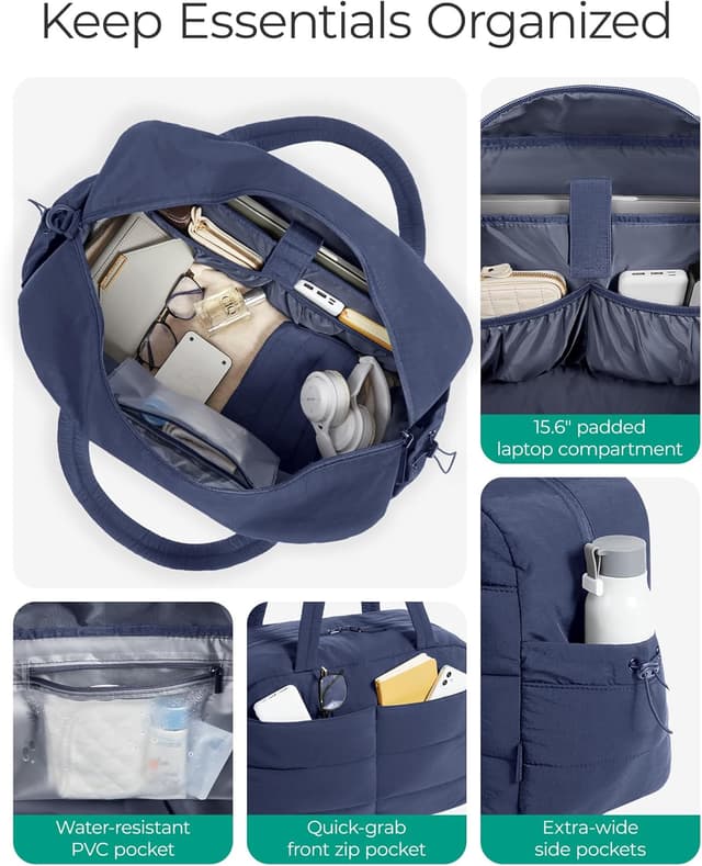 Detalle de bagsmart 31L Gym Bag with Wet Pocket