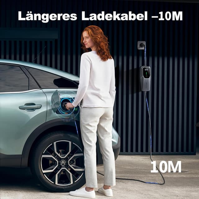 Detalle 1 de VDLPOWEREU EC11 Ladekabel 10 m 🔌