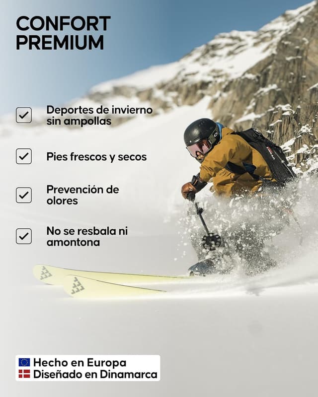 Thumbnail 2 de DANISH ENDURANCE Calcetines de Esquí Merino