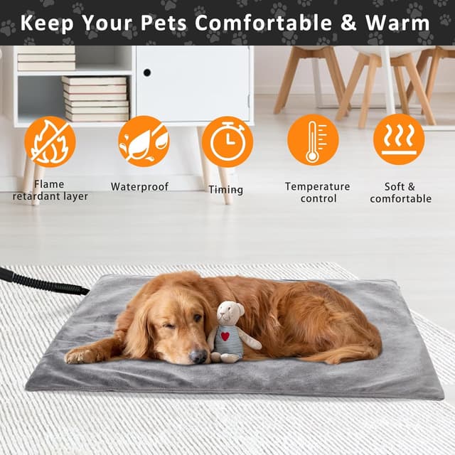 Detalle de Dog Heat Pad Electric 40 x 70cm