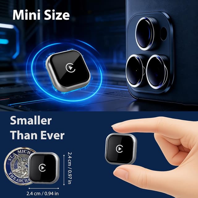 Detalle de Autonano A42 Wireless CarPlay Adapter 2 in 1