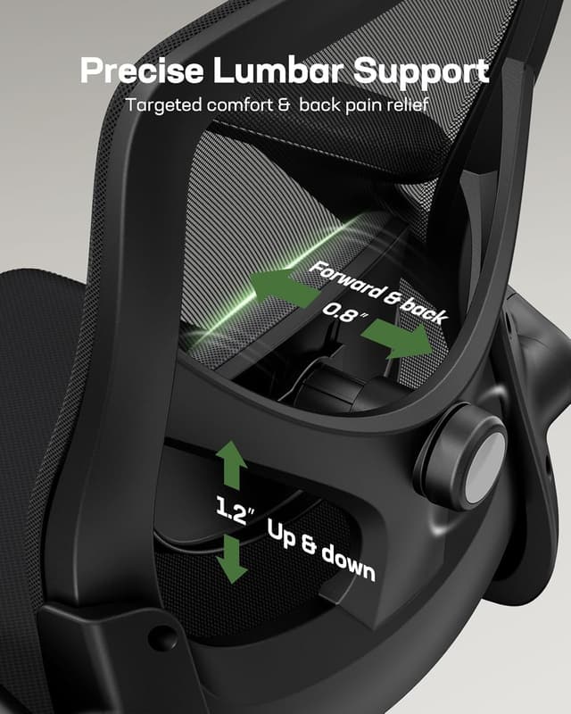 Thumbnail 3 de Marsail Ergonomic Mesh Office Chair