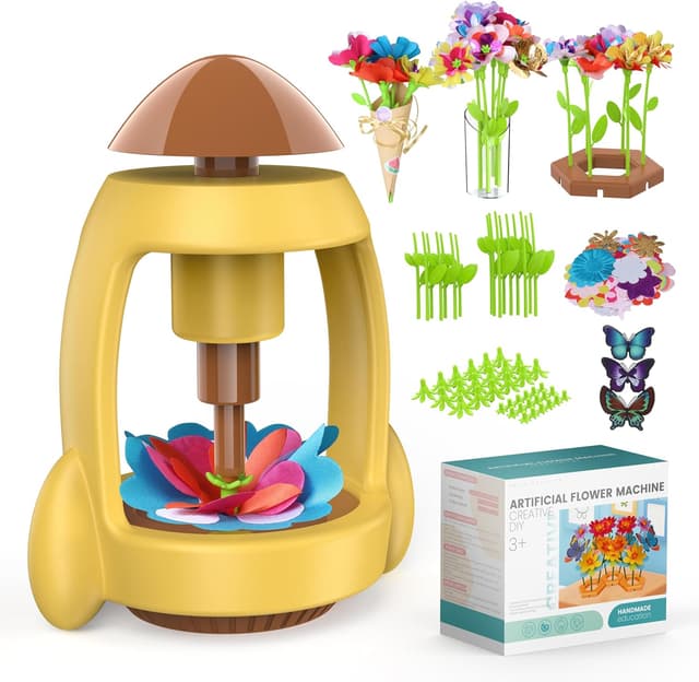 Detalle de LELESUN DIY Fabric Flower Bouquets Kit