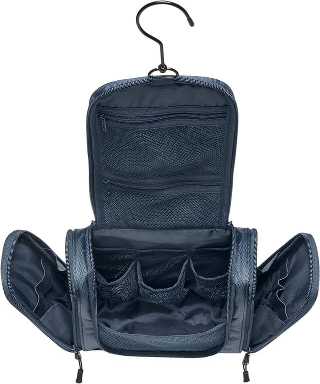 Detalle 2 de TRABONA Grande trousse de toilette suspendue pour homme et femme (Vanity Voyage)