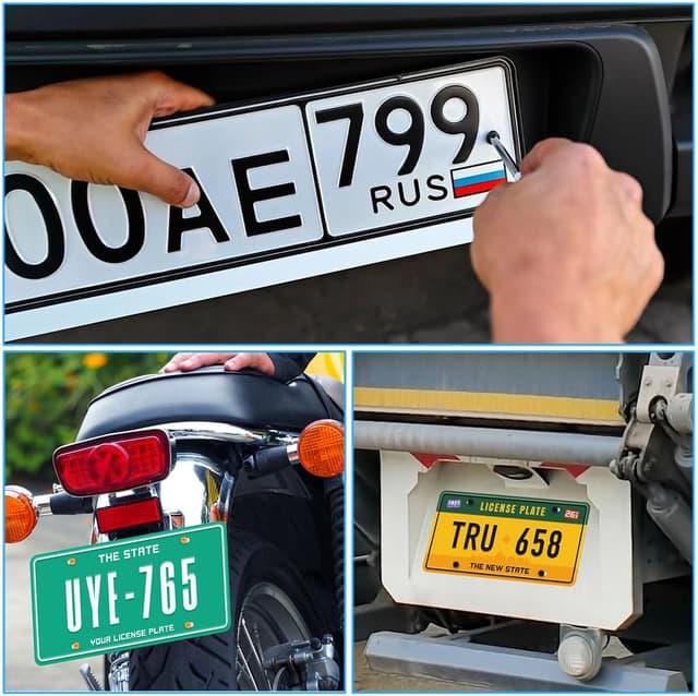 Thumbnail 4 de Adiwo Kit Tornillos Matrícula 24 piezas