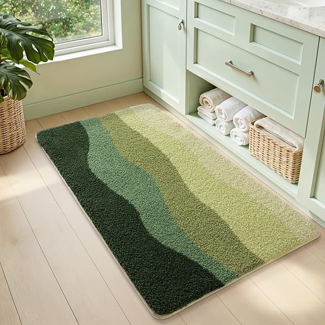 Detalle 1 de DEXI Tapis salle de bain 60 x 110 cm antidérapant