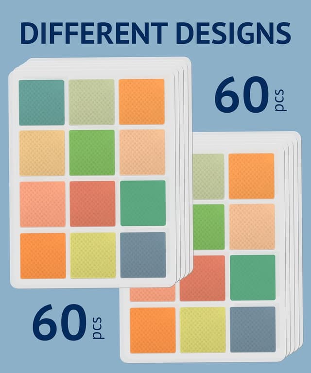 Detalle de Brison Mosquito Patches Citronella Essential Oil Stickers (120 pcs) for Kids & Adults