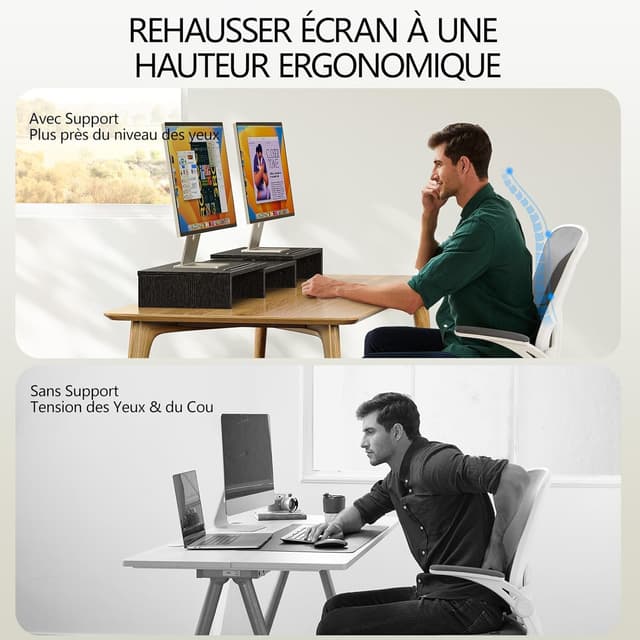 Thumbnail 2 de AMERIERGO Support Moniteur Double