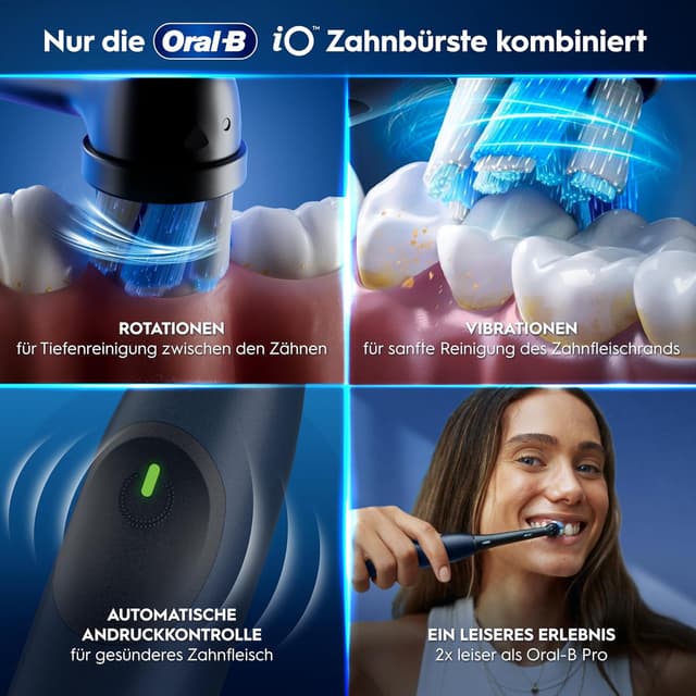 Thumbnail 4 de Oral-B iO Series 2 Elektrische Zahnbürste 1 Aufsteckbürste