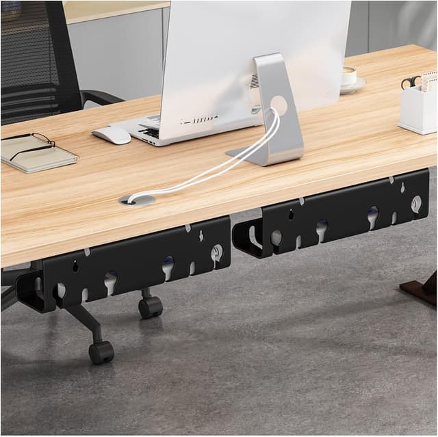 Detalle de Under Desk Cable Management Tray 43x10x10cm