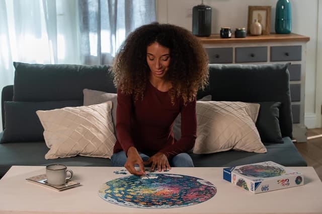 Thumbnail 4 de Ravensburger Puzzle Rond 500 pièces