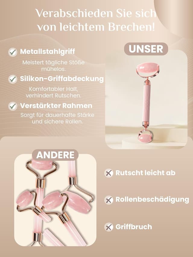 Thumbnail 4 de Rena Chris Gua Sha Gesichtsroller Rose