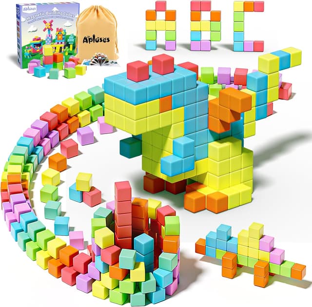 Detalle de Apluses Magnetic Blocks 100 pcs 🧩