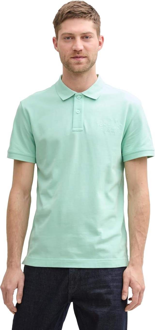 Detalle 2 de TOM TAILOR Polo Uomo: tessuto traspirante e stile classico per l’uso quotidiano