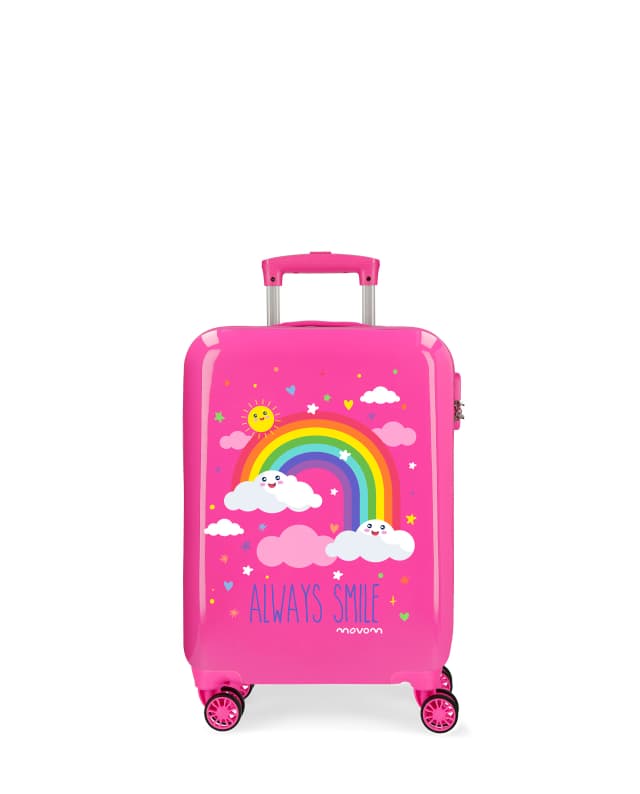 Detalle de Movom Arcoiris Always Smile 35L maleta de cabina