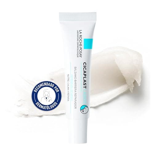Imagen de La Roche Posay Bálsamo de Labios, Reparador y Protector, Calma, Protege y Reconstruye, Fórmula Filmogénica con Pantenol, MP-Lipidos y Activos Relipidizantes, Cicaplast, 7,5 ml en OfertitasTOP