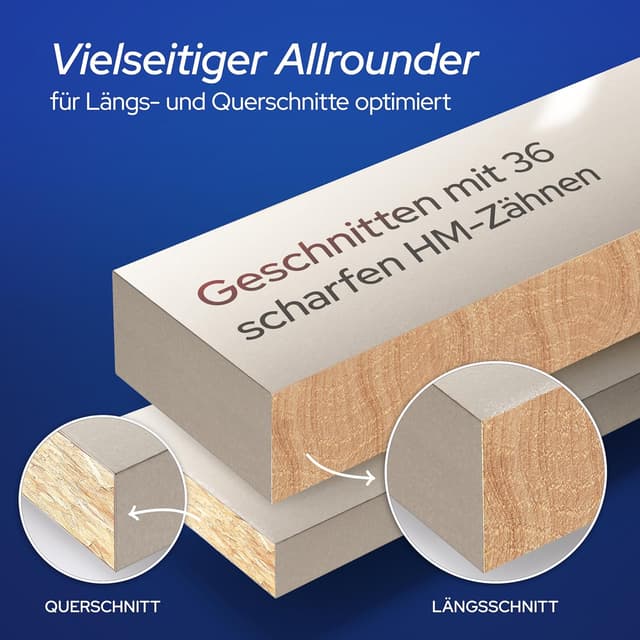 Detalle 2 de FALKENWALD® Sägeblatt 216 x 30 mm ⚙